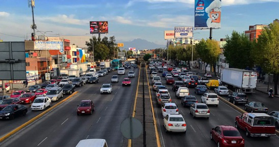 Traffic congestion on a highway